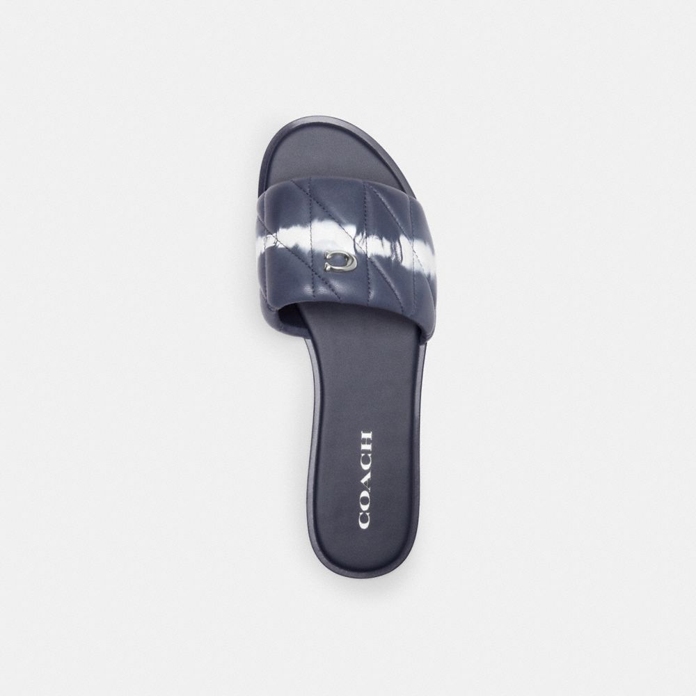 Coach Holly Sandal With Tie Dye Midnight Navy