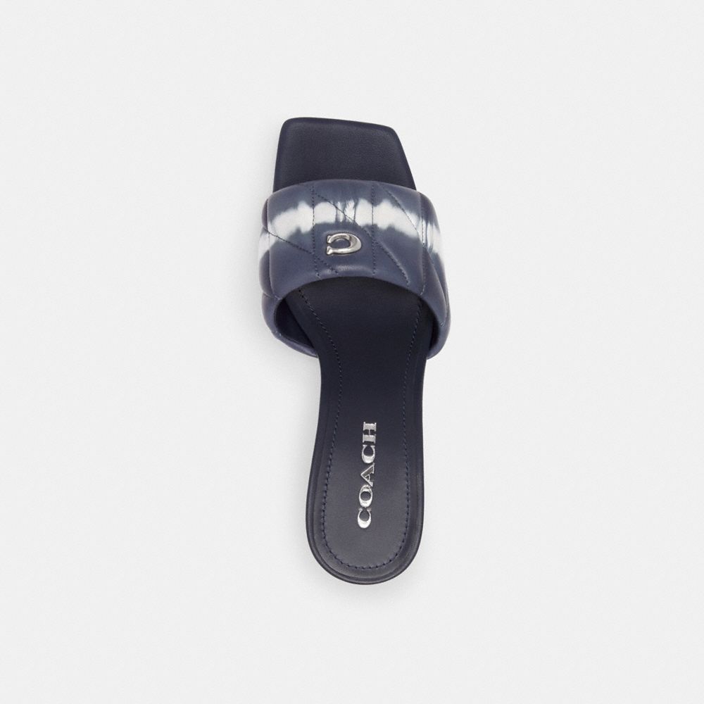 Coach Emma Wedge With Tie Dye Midnight Navy