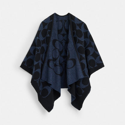 Coach Signature Cape Black