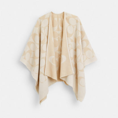 Coach Signature Cape Chalk
