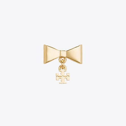 Tory Burch Curiosity Bow Earrings Tory Gold