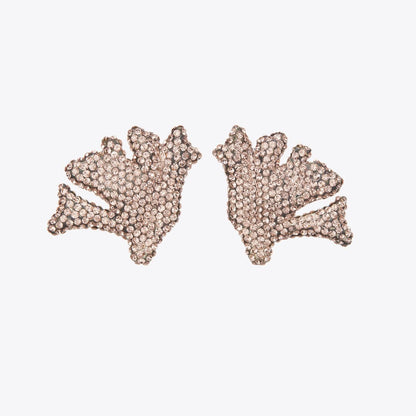 Tory Burch Curiosity Coral Earrings Light Pink