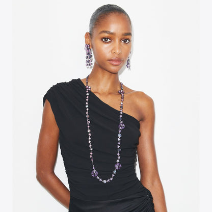 Tory Burch Curiosity Resin Chandelier Earrings Pink