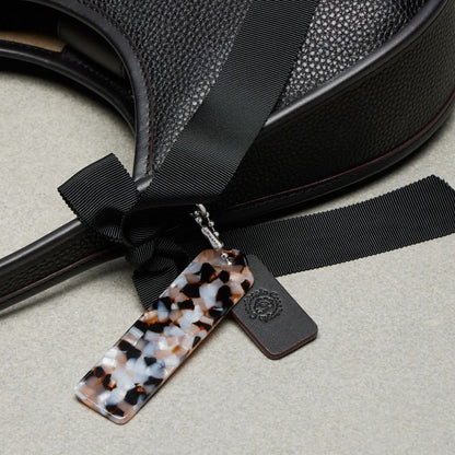 Coach Ergo Bag In Coachtopia Leather With Bows Black Black
