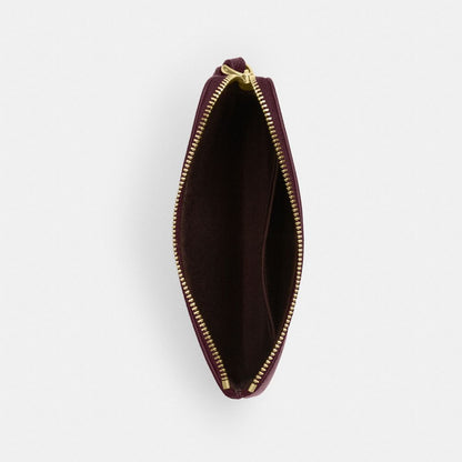Coach Corner Zip Wristlet Gold