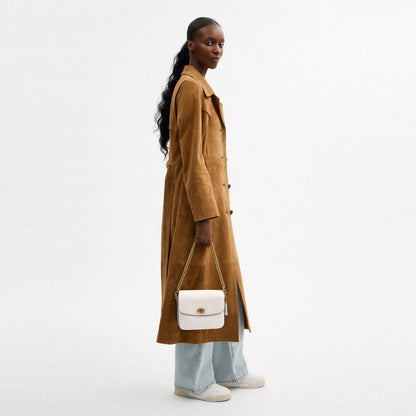Coach Cassie Crossbody Bag 19 Brass Chalk