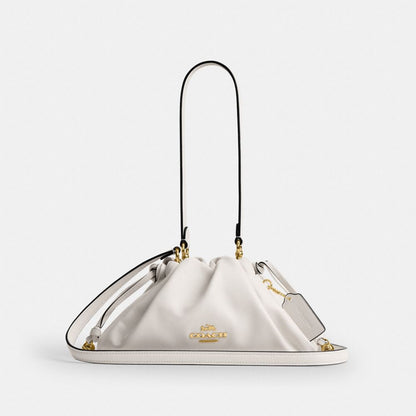 Coach Faye Shoulder Bag Gold Chalk