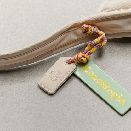 Coach Coachtopia Loop Ergo Bag With Cloud Quilting Cloud Seafoam Green