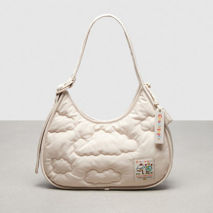 Coach Coachtopia Loop Ergo Bag With Cloud Quilting Cloud Cloud
