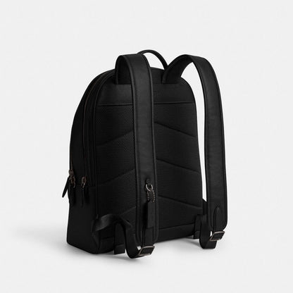 Coach Charter Backpack With Coach Graphic Black