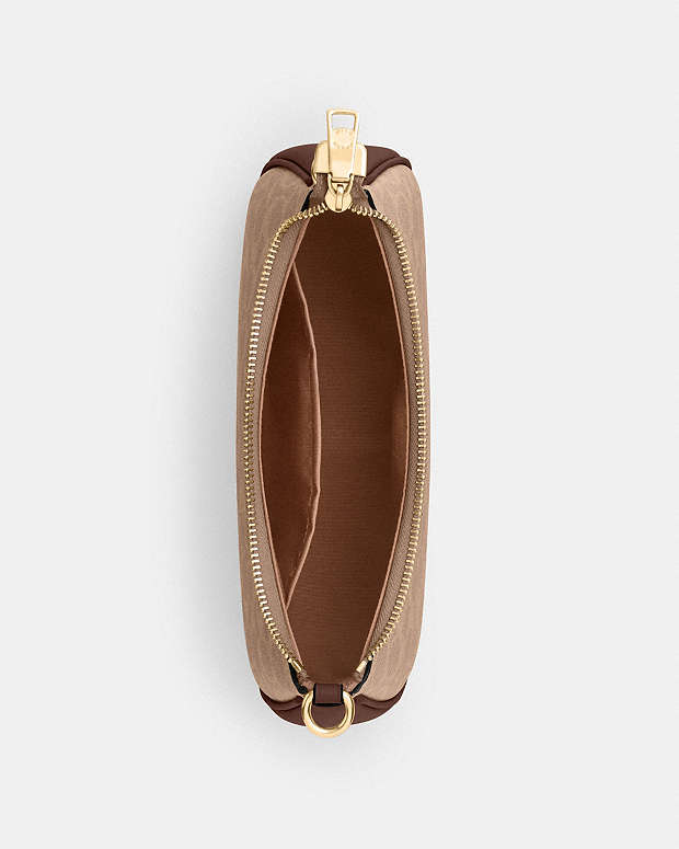 Teri Shoulder Bag In Signature Canvas Signature Canvas-Gold-Tan-Brown Signature Canvas-Gold-Tan-Brown