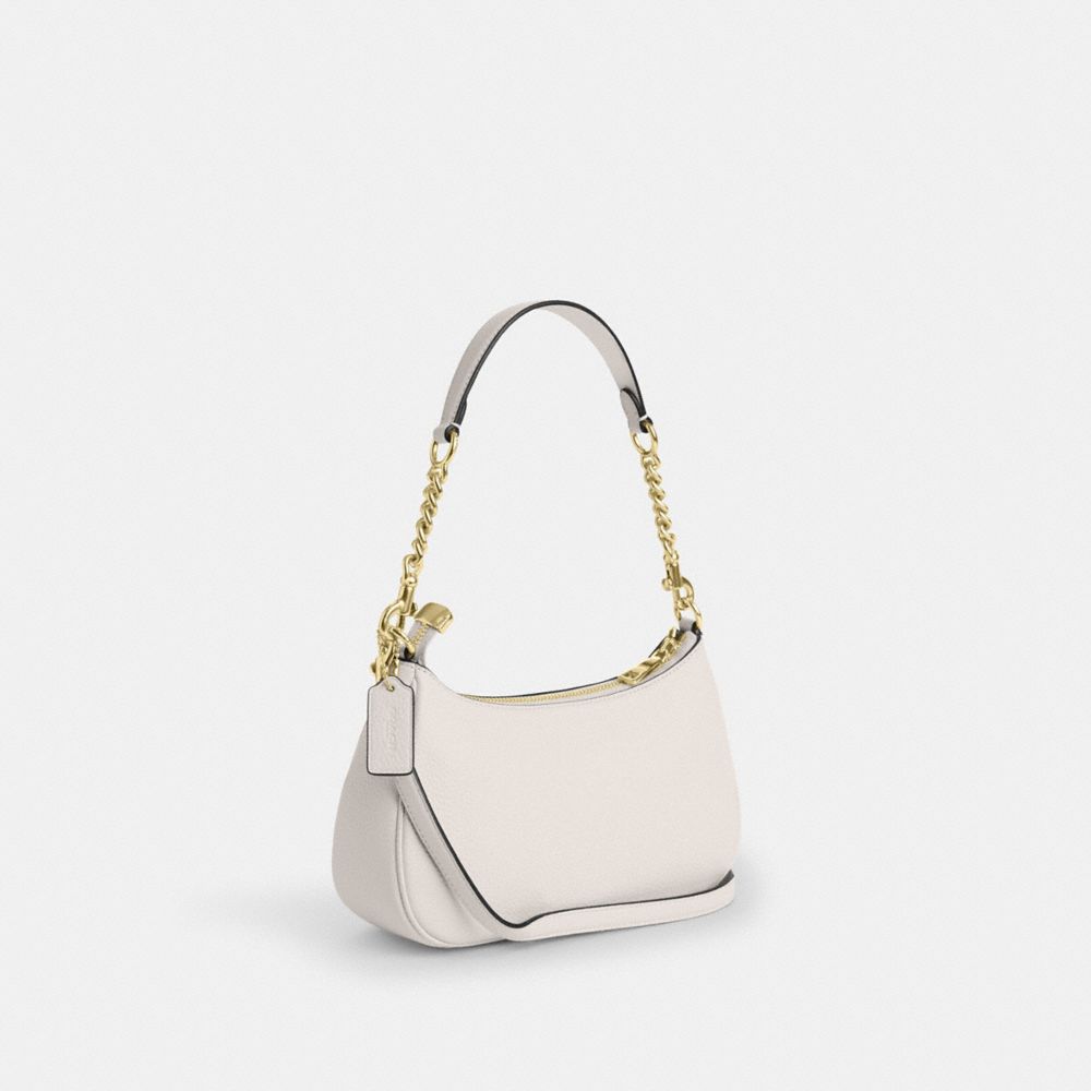 Coach Teri Shoulder Bag Gold Chalk