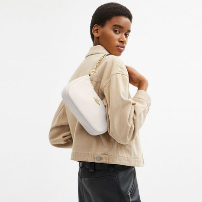 Coach Teri Shoulder Bag Gold Chalk