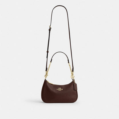 Coach Teri Shoulder Bag Gold Maple