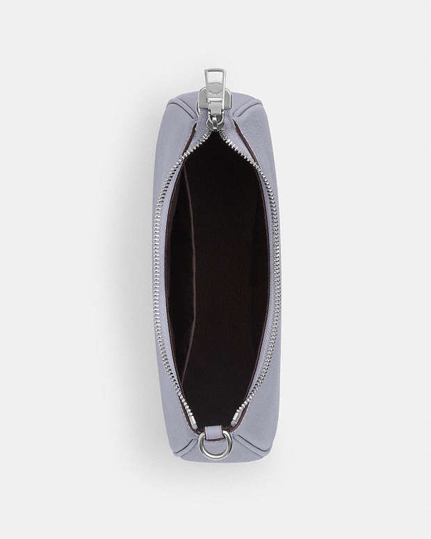 Teri Shoulder Bag Pebbled Leather-Silver-Mist Pebbled Leather-Silver-Mist