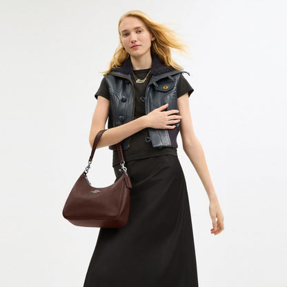 Coach Teri Hobo Bag Silver