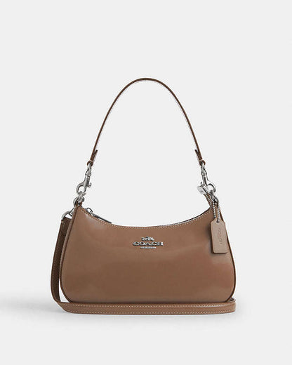 Teri Shoulder Bag Novelty Leather-Sv-Clay Novelty Leather-Sv-Clay