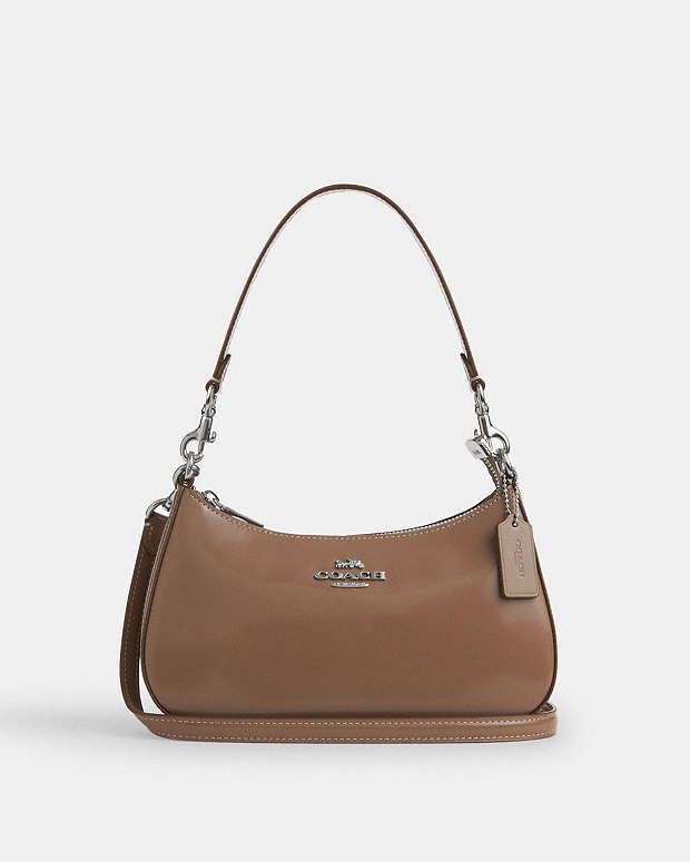 Teri Shoulder Bag Novelty Leather-Sv-Clay Novelty Leather-Sv-Clay