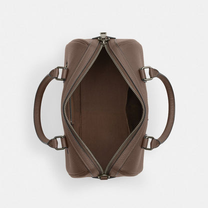 Coach Rowan Satchel Bag Gunmetal