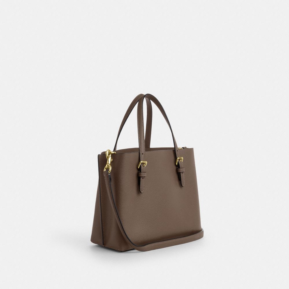 Mollie Tote Bag 25 Leather-Gold-Dark Stone Leather-Gold-Dark Stone