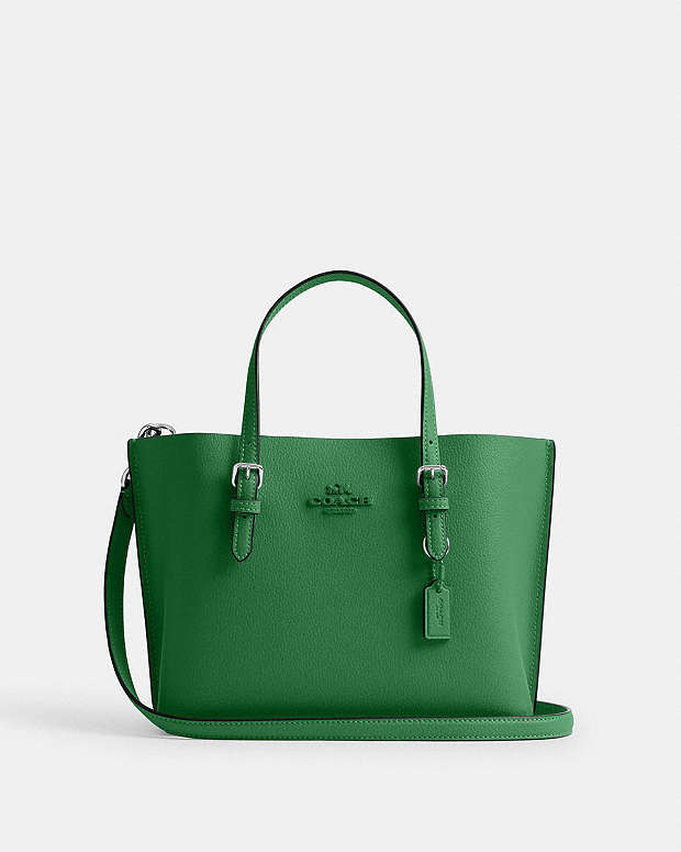 Mollie Tote Bag 25 Leather-Sv-Kelly Leather-Sv-Kelly