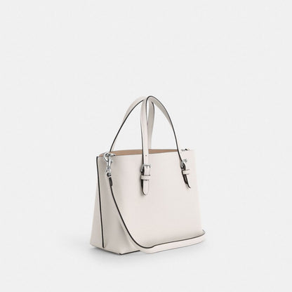 Coach Mollie Tote Bag 25 Silver