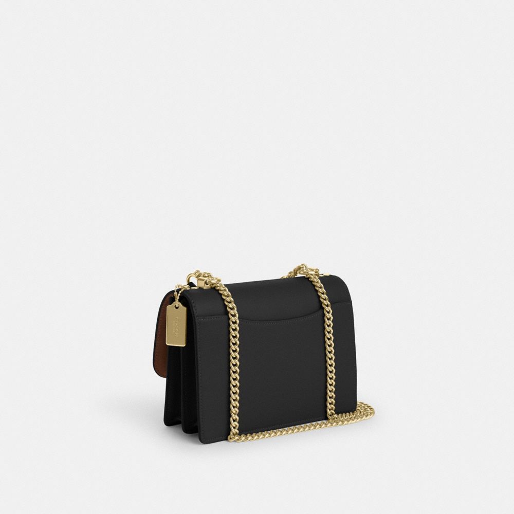 Coach Klare Crossbody Bag In Signature Canvas Gold Tan Black Multi