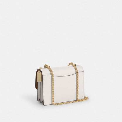 Coach Klare Crossbody Bag In Signature Canvas Gold Sand Chalk