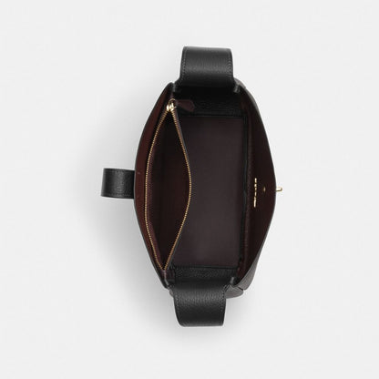 Coach Hadley Convertible Crossbody Bag Gold Black