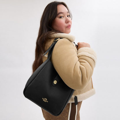 Coach Hadley Convertible Crossbody Bag Gold Black