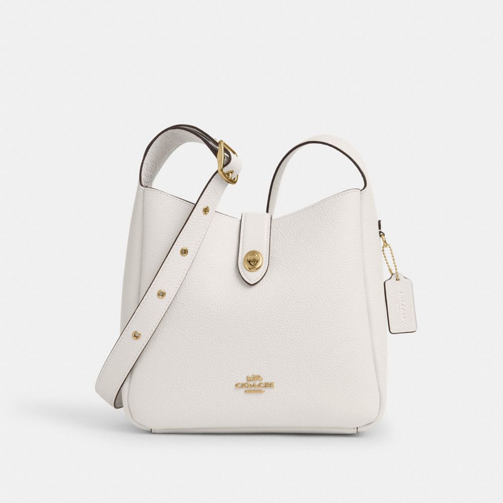 Coach Hadley Convertible Crossbody Bag Gold Chalk