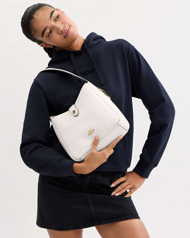 Hadley Convertible Crossbody Bag Pebbled Leather-Gold-Chalk Pebbled Leather-Gold-Chalk