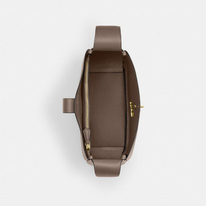 Coach Hadley Convertible Crossbody Bag Gold Dark Stone