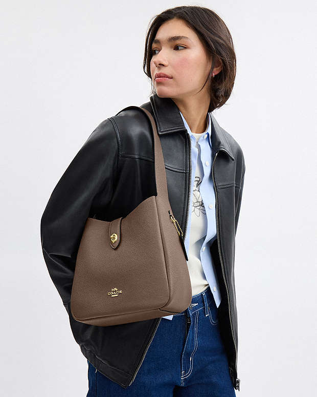 Hadley Convertible Crossbody Bag Pebbled Leather-Gold-Dark Stone Pebbled Leather-Gold-Dark Stone