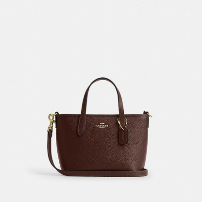 Coach City Mini Tote Bag Gold/Maple
