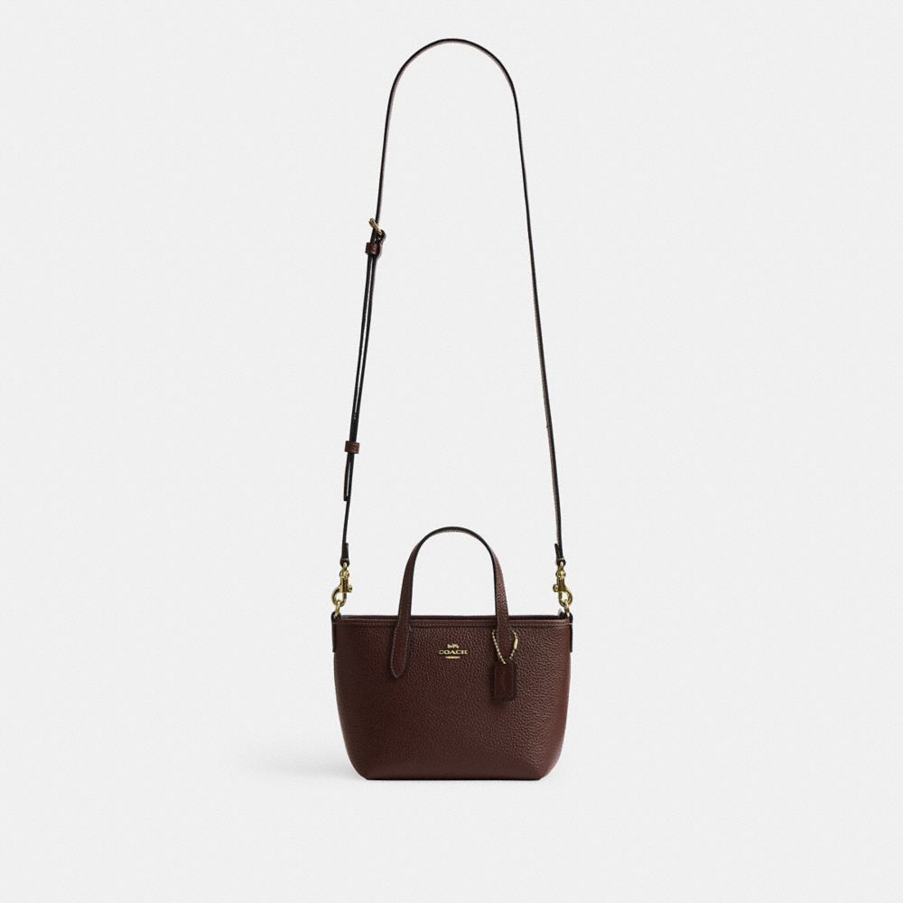 Coach City Mini Tote Bag Gold/Maple