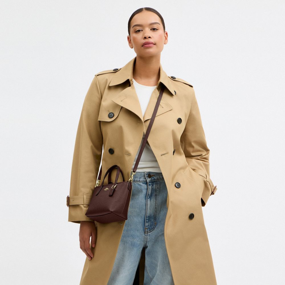 Coach City Mini Tote Bag Gold/Maple