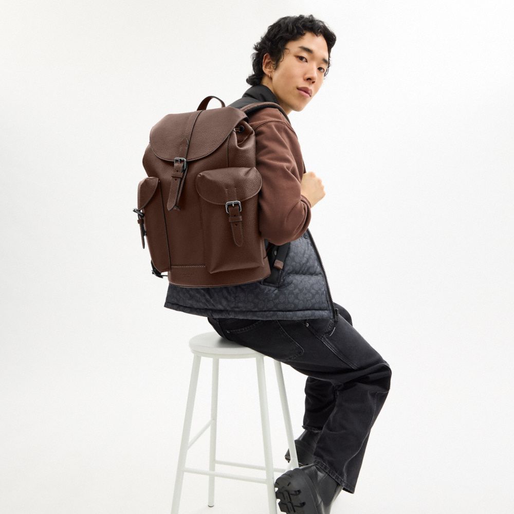 Warner Backpack Silver-Maple Silver-Maple