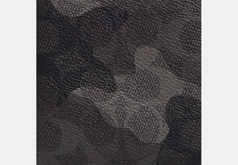 3 In 1 Wallet In Signature Camo Print Signature Canvas-Grey Multi. Signature Canvas-Grey Multi.