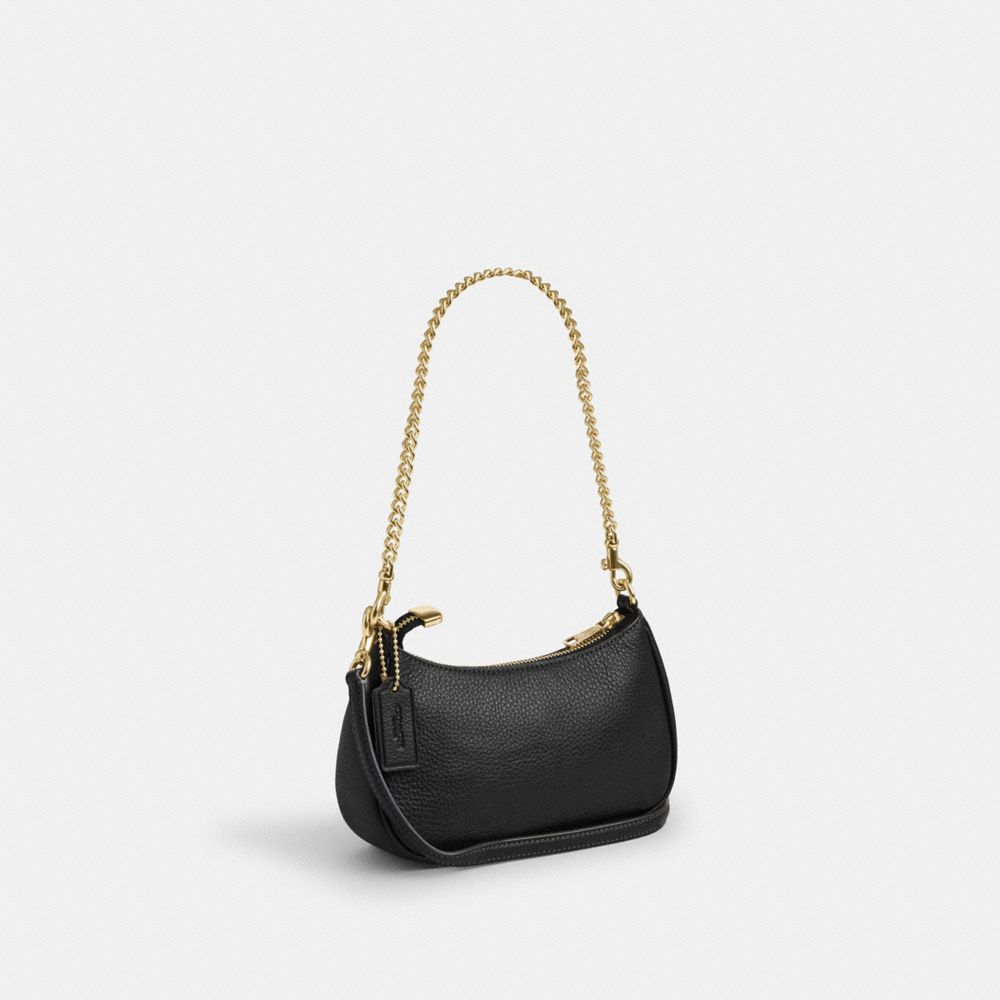Coach Teri Mini Crossbody Bag Gold Black