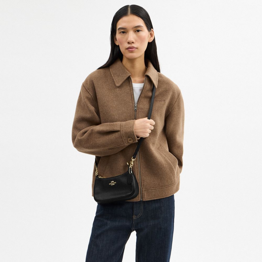 Coach Teri Mini Crossbody Bag Gold Black