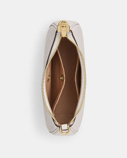 Teri Mini Crossbody Bag Pebbled Leather-Gold-Chalk Pebbled Leather-Gold-Chalk