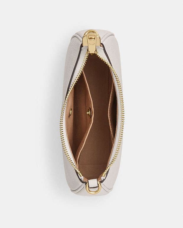 Teri Mini Crossbody Bag Pebbled Leather-Gold-Chalk Pebbled Leather-Gold-Chalk
