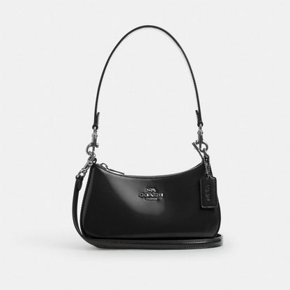 Coach Teri Mini Crossbody Bag Silver Black