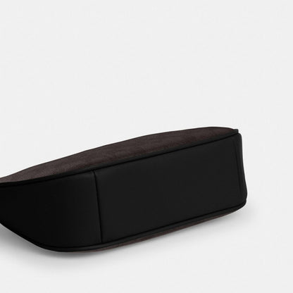 Coach Teri Mini Crossbody Bag In Signature Canvas Gold Walnut Black