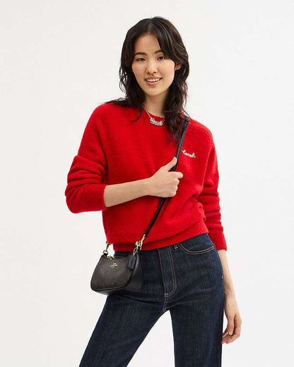 Teri Mini Crossbody Bag In Signature Canvas Signature Canvas-Gold-Walnut-Black Signature Canvas-Gold-Walnut-Black