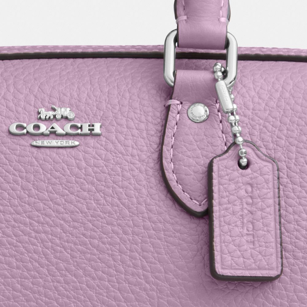 Coach Mini Rowan Crossbody Bag Silver Jasmine
