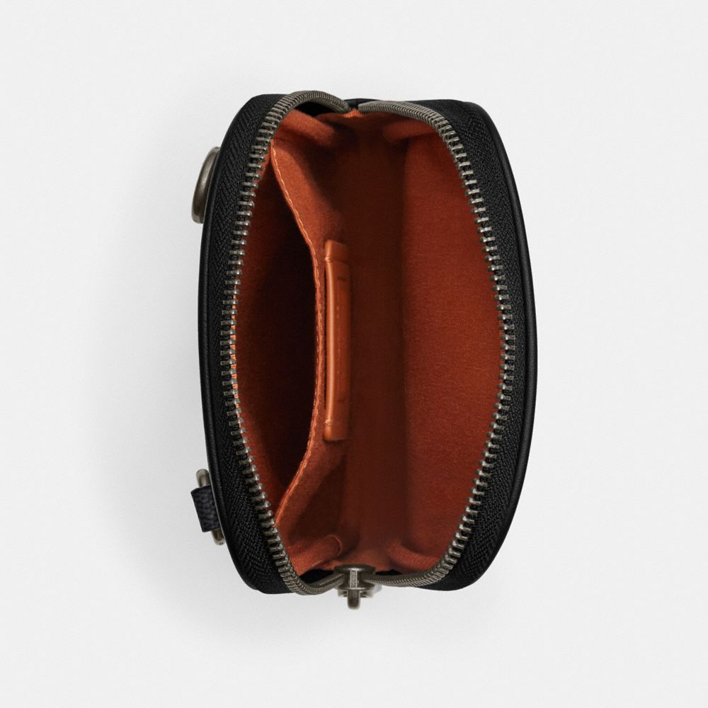 Aden Crossbody Bag In Signature Canvas Signature Canvas-Gunmetal-Charcoal-Black Signature Canvas-Gunmetal-Charcoal-Black