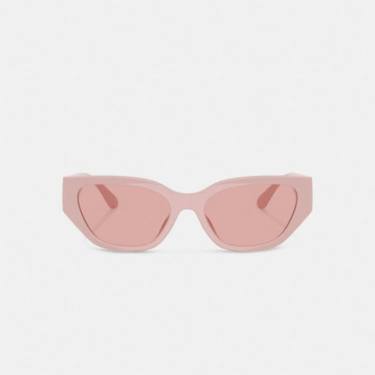 Coach Geometric Cat Eye Sunglasses Soft Pink