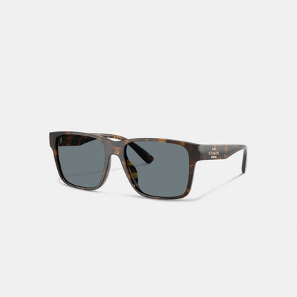 Square Sunglasses Dark Tortoise Dark Tortoise